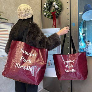 Sac à main tissé haut de gamme durable, grande capacité, sacs de shopping tissés, sacs à main portables pour femmes - Product Image 1