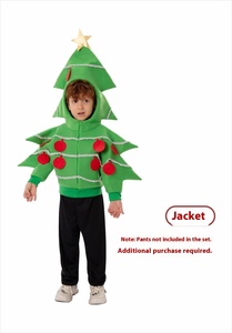 Costume da Albero di Natale Unisex per Bambini, Abbigliamento da Balletto con Stampa Digitale per Feste, Vacanze, Spettacoli e Travestimenti Scolastici - Product Image 6