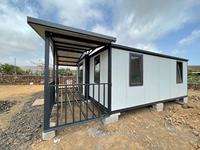Casas Prefabricadas Modulares Portátiles de Lujo, Económicas, Plegables, de 2 Dormitorios, Tipo Contenedor, Expandibles