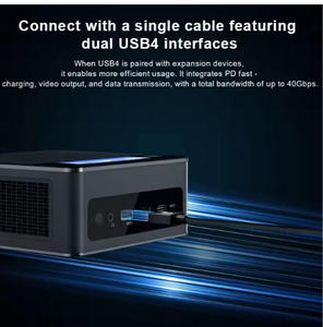 Nuevo HOTUS 12 Pro Max Mini PC de Escritorio AMD Ryzen 7 6800H 16GB GPU Dual DDR5/PCIe Windows 11 Desbloqueo por Huella Digital Oficina Portátil - Product Image 3