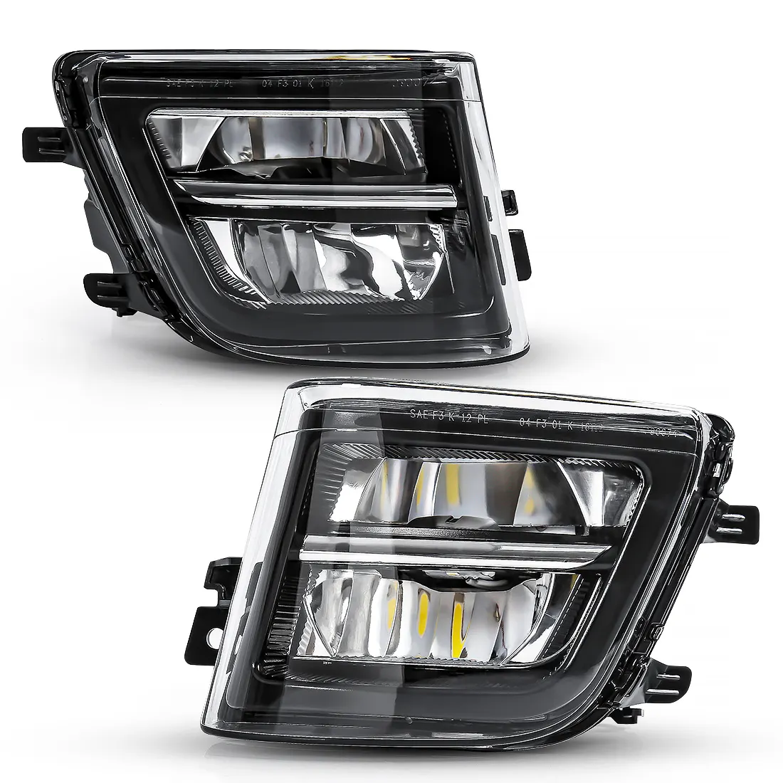 Lampu kabut LED mobil, lampu kabut untuk BMW 7 Series F01 F02 F03 730i 740i 750i 760i, lampu depan Bumper berjalan siang hari 12V