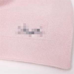 Personnalisé doux tendre raffiné délicat idéal cadeau de <span class=keywords><strong>naissance</strong></span> nouveau-né emmailloter solide cachemire <span class=keywords><strong>couverture</strong></span> de bébé pour unisexe - Product Image 6