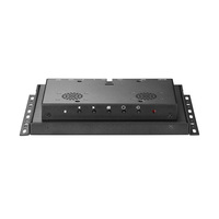 Moniteur tactile industriel de 10,1 pouces, style cadre ouvert, 1280x800, 16:10, noir, lisible en plein soleil, 1000 nits