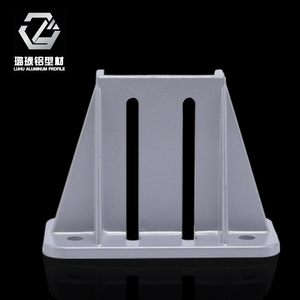 Luhu Aluminum Profile Fixed Foot Support Base 4040 4080 Aluminum Alloy Mounting Bracket - Product Image 2