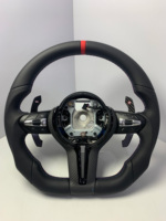 Volant sport en cuir à 3/4 branches pour F10/F11/F12/F15/F20-F26/F30-F34/F36/M3/M5/F80/F82/E39