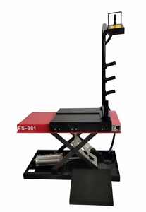 Otomotif Penyeimbang ban Lift mobil <span class=keywords><strong>Jack</strong></span> Manual roda peralatan ganti dengan CE/sertifikasi 12 "-24" mengangkat Platform - Product Image 3