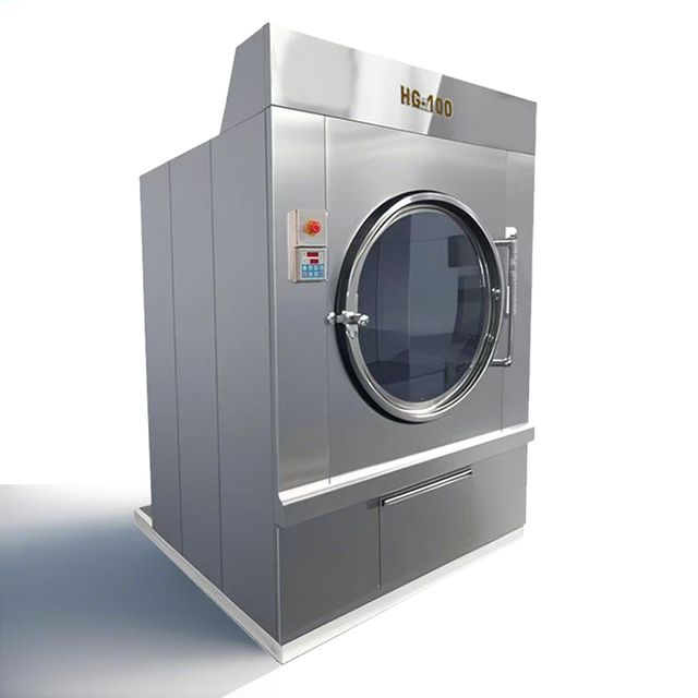 OKAIYOU Fully Automatic Commercial Electric Gas Steam Dryer Clothes Textiles Cold Water Cleaning Dry Machine for Laundry Use