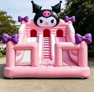 <span class=keywords><strong>Castillo</strong></span> Inflable con Toboganes Dobles, Diseño <span class=keywords><strong>de</strong></span> Personaje <span class=keywords><strong>de</strong></span> Dibujos Animados, Color Rosa, <span class=keywords><strong>para</strong></span> Fiestas <span class=keywords><strong>de</strong></span> Cumpleaños <span class=keywords><strong>de</strong></span> <span class=keywords><strong>Niñas</strong></span> - Product Image 1