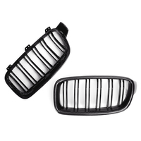 Calandre avant double ligne en fibre de carbone pour BMW F30 F35 2012-2016 – Remplacement de la calandre de voiture