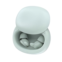 Nouveaux écouteurs Bluetooth super mini à suppression active du bruit blanc pour le sommeil avec crochet auriculaire souple