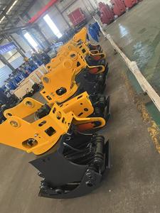 WIGON New Arrival Excavator <b>Hydraulic</b> Grab Saw Tree <b>Cutter</b> Log Cutting Grapple Diameter 400mm - Product Image 5