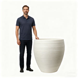 Pabrik langsung grosir besar bulat gaya penanam taman dalam ruangan/luar ruangan pot bunga Kit plastik berkualitas dalam ruangan/luar ruangan - Product Image 1