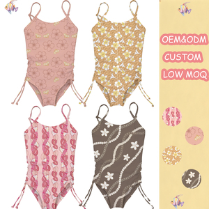 Costume da Bagno Boutique per Bambine, Bikini Personalizzato con Coulisse, Costume Intero per Bambine - Product Image 1