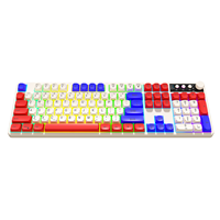 Banda K20 Wireless Dual Mode Membrane Wireless Keyboard RGB Backlit Gaming Office Laptop Keyboard