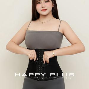 Ceinture de maintien abdominal Runqi grande taille, gaine amincissante ferme en jersey de nylon noir pour adultes - Product Image 5