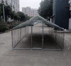 6X3X2 galvanizli boru Spire tam kapak üst tavuk kafesi tavşan kafesi köpek kafesi - Product Image 3