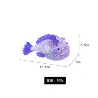 Produit phare : Jouet anti-stress Squishy en Maltose, forme Poisson Lanterne de dessin animé, en EVA et caoutchouc TPR, avec poignée, pour le bureau