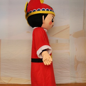 Costume de mascotte personnalisé de haute qualité éducation étudiant dessin animé publicité <span class=keywords><strong>Halloween</strong></span> Cosplay Costume de mascotte de noël pour la fête - Product Image 6