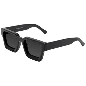 Sifier-gafas de sol retro personalizadas para hombre y mujer, lentes de sol unisex polarizadas, OEM y ODM, de acetato vintage, a la moda, TAC, UV400, 2023