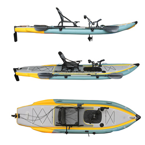 <span class=keywords><strong>Kayak</strong></span> gonflable Viking à une personne avec pédale à aileron, prix d'usine, en PVC, canoë à vendre - Product Image 2