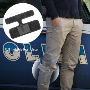 Tactische Neopreen Enkel Been Schieten Pistool Holster Zwart Verstelbare Verborgen Jachtaccessoires - Product Image 4