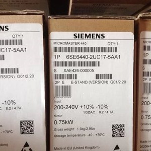 Convertidor de Frecuencia Trifásico Siemens Micromaster 440 6SE6440-2UC17-5AA1 0.75kW, Control Vectorial, IP20 - Product Image 4