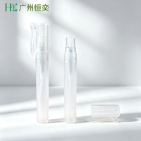 Botol Semprot Pen Atomizer 5ml 10ml Kosong Mini Plastik PP Botol Parfum Pen dengan Pompa Semprot