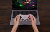 Control de Juego Inalámbrico y con Cable 8Bitdo SN30 Pro 2 para PC, Android e iOS - Material ABS