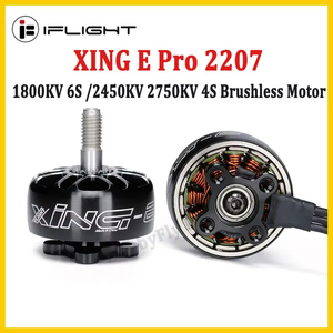 Moteur sans balais IFlight <span class=keywords><strong>XING</strong></span> <span class=keywords><strong>E</strong></span> <span class=keywords><strong>Pro</strong></span> <span class=keywords><strong>2207</strong></span> <span class=keywords><strong>1800KV</strong></span> 6S /2450KV 2750KV 4S compatible avec les hélices de 5 pouces pour les pièces de drone de course FPV RC - Product Image 2