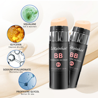 Crème BB hydratante pour la peau, baume de beauté perfectionnant la peau 8-en-1 avec SPF 30 à large spectre, couvrance légère, sans huile