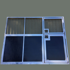 Cung Cấp Tùy Chỉnh Hộp Ngựa Ổn Định Gian Hàng Thép Không Gỉ Mái Nhà Chuồng Hàng Rào Với Mái Ngoài Trời Di Động Quầy Hàng Bảng Điều Khiển Cho Trang Trại - Product Image 2