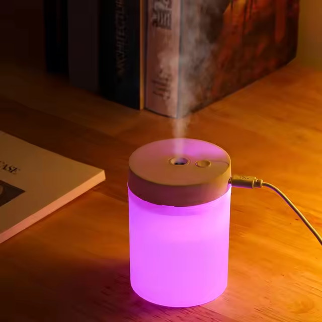 Best Selling Portable Mini USB Aroma Diffuser 7 Color Atmosphere Light Touch Control Automatic Humidifier Essential Oil Atomizer