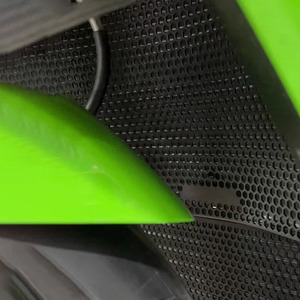 Protector de Radiador y Tanque de Agua para <span class=keywords><strong>Kawasaki</strong></span> Ninja <span class=keywords><strong>ZX</strong></span>-10R ZX10R <span class=keywords><strong>2021</strong></span> 2022 2023 2024 2025 2026, Metálico Negro, Último Modelo - Product Image 6