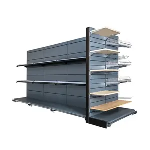 Wholesale Low Moq Modern Design Metal Grocery Supermarket Smart Shelf Shelves For Juices In Bangkok Supermarkets