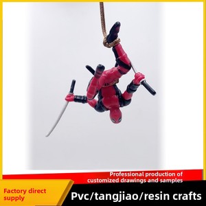 Pendentif <span class=keywords><strong>de</strong></span> rétroviseur <span class=keywords><strong>de</strong></span> voiture Deadpool, figurine <span class=keywords><strong>de</strong></span> personnage coquin, <span class=keywords><strong>décoration</strong></span> intérieure, cadeau <span class=keywords><strong>de</strong></span> <span class=keywords><strong>Noël</strong></span> créatif pour homme - Product Image 3