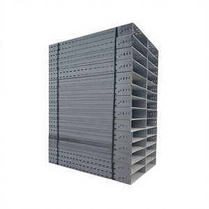 Plateaux de câblage perforés sur mesure - Plateaux multi-trous en acier inoxydable de style européen - Application industrielle - Galvanisation à chaud - Product Image 1