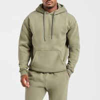 Sweat à capuche classique pour homme de qualité supérieure, couleur unie, en molleton, directement de l'usine