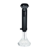 Chicha électronique Omni Hookah, version améliorée, développement exclusif, bouton tactile, éclairage LED, corps en aluminium, chicha en métal