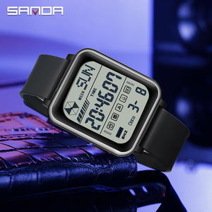 Reloj Deportivo Casual de Moda Sanda 6159 para Hombre, Reloj Digital LED Resistente al Agua, Reloj de Pulsera Electrónico Masculino con Precio de Mayoreo - Product Image 3