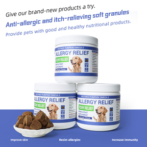 Huile de poisson pour animaux de compagnie, chat, chien, OEM, soulagement des allergies, démangeaisons, comprimés à mâcher doux pour le soulagement des allergies, soulagement des démangeaisons, compléments alimentaires pour la santé - Product Image 5