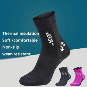 Chaussettes de <span class=keywords><strong>plongée</strong></span> pour sports nautiques en néoprène 3mm pour hommes et femmes vente en gros chaussons de <span class=keywords><strong>plongée</strong></span> en apnée anti-rayures - Product Image 1