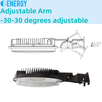IP65 étanche 130-180lm/w led crépuscule à l'aube lumière 50W 58W 70W 100W 120W avec capteur de cellule photoélectrique led yard lumières