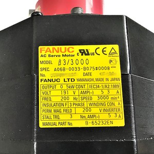 FANUC A06B-0033-B075#0008 New Original AC Servo Motor Spare parts supplier - Product Image 2