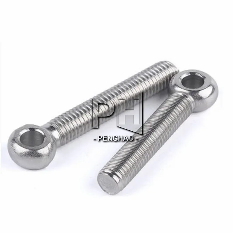 M5 M6 M8 M10 M12 In Acciaio Inox Anello di Collegamento Bullone Fisheye Occhio Slip Foro della Vite