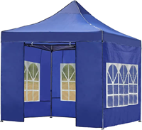 Tente Pliante 3x3 Robuste pour Extérieur, Auvent Commercial, Tente Événementielle avec Logo, Toiles de Tente pour Camping