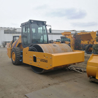 Compacteur vibrant à tambour unique Lonking CDM520A9 de 20 tonnes avec transmission hydroélectrique et cabine climatisée