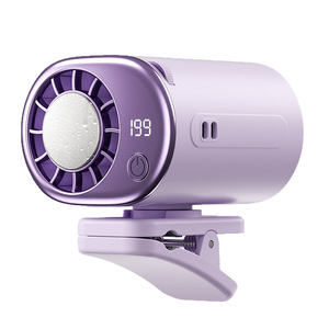 Nuevo Mini <span class=keywords><strong>Ventilador</strong></span> Portátil de Cintura con Enfriamiento por Hielo, Motor sin Escobillas, Alimentación USB/Li-Bat 5V, Listo para RV, con Clip para Sombrilla - Product Image 5