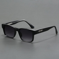 Lunettes de soleil polarisées carrées rétro pour hommes, nouvelle collection été 2025, haute qualité, protection UV400, tendance