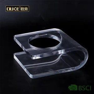 Nguồn Nhà Máy Tự Xác Định 10 Lỗ Trong Suốt <span class=keywords><strong>Ice</strong></span> <span class=keywords><strong>Cream</strong></span> Acrylic <span class=keywords><strong>Cone</strong></span> Chủ Đứng Cho Nhà Hàng Nhà Giữ - Product Image 3