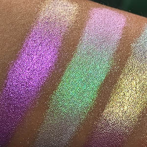 Kosmetik bubuk Eyeshadow Multichrome, Eyeshadow pigmen longgar, bubuk Eyeshadow kosmetik putri duyung - Product Image 3